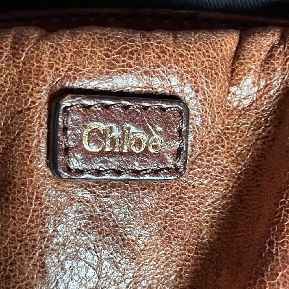Authentic Chloe Ethel Handbag Cognac - Picture 11 of 16